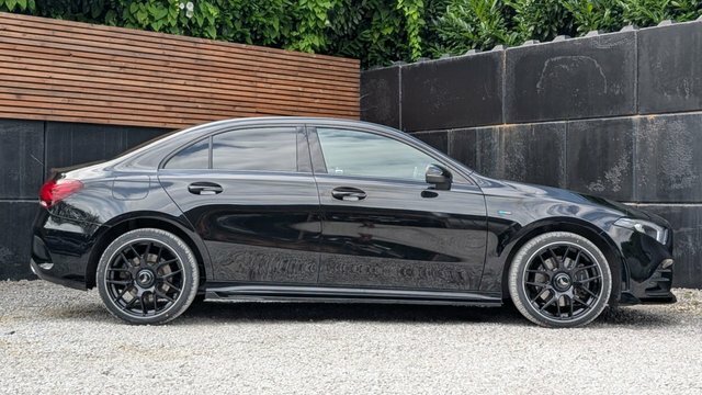 Mercedes-Benz A Class 2022 1.3 A200 Amg Line Edition Executive Saloon LM22GWA Black #4