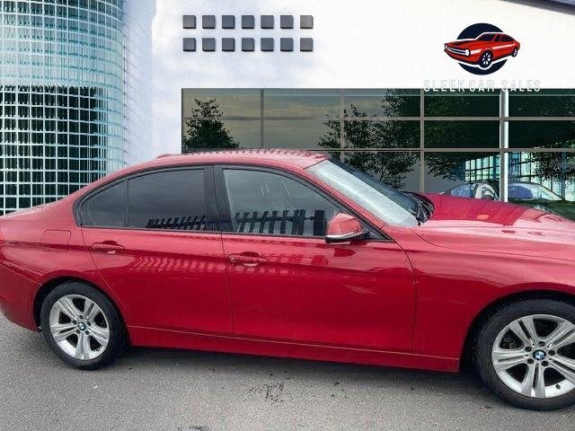 BMW 3 Series 2.0 316D Sport Saloon 2014 WK64KGZ Red #2