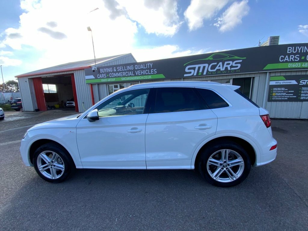 Audi Q5 2L S Line MW68DRZ White #2