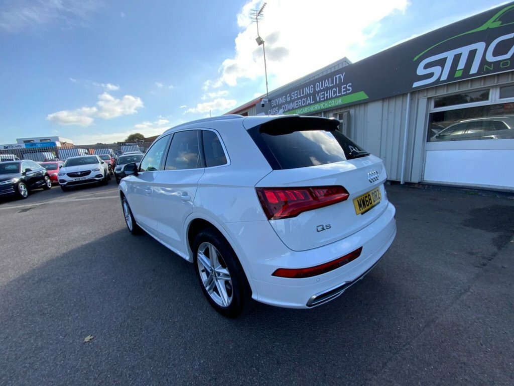 Audi Q5 2L S Line MW68DRZ White #4