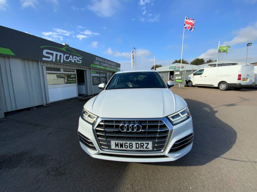 Audi Q5 2L S Line MW68DRZ White #5