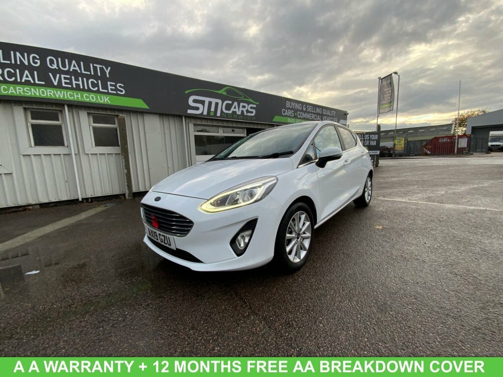 Ford Fiesta 1L Titanium White