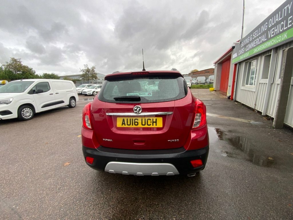 Vauxhall Mokka 1.4L Exclusiv AU16UCH Red #4