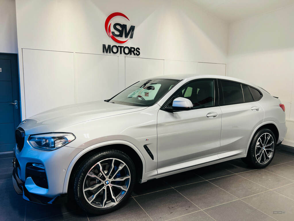 BMW X4 Xdrive20d M Sport Step Silver
