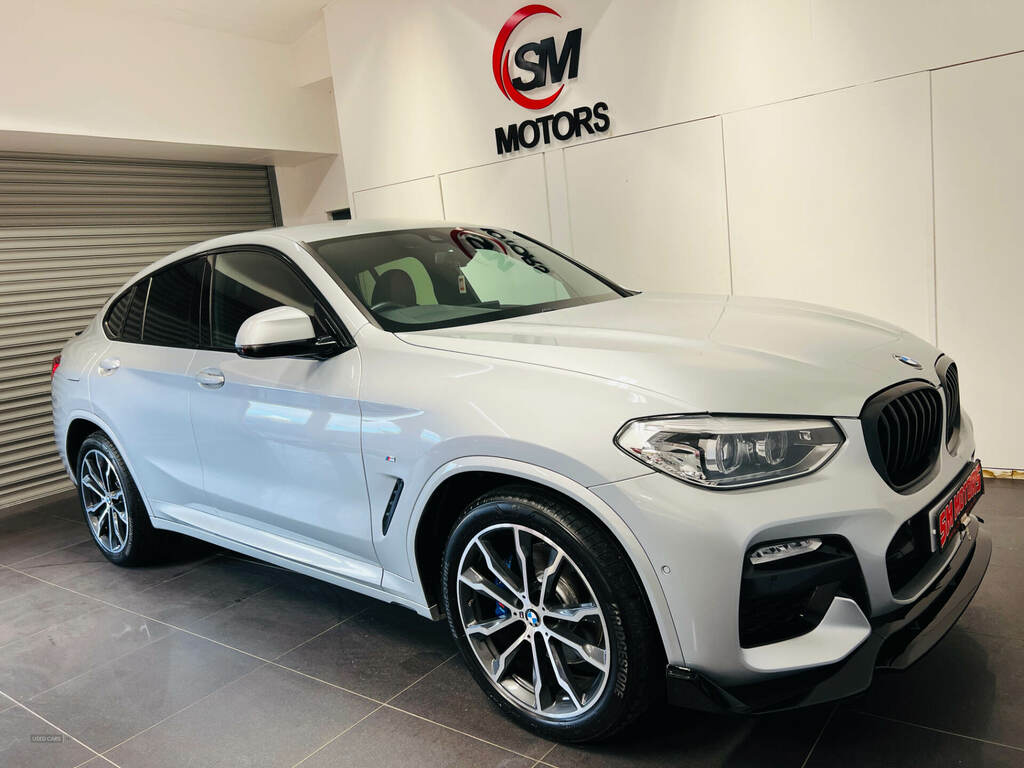 BMW X4 Xdrive20d M Sport Step EU68XVH Silver #2