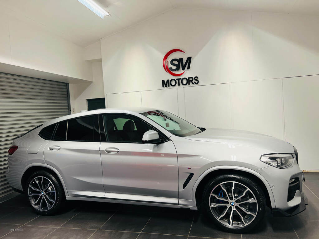 BMW X4 Xdrive20d M Sport Step EU68XVH Silver #4