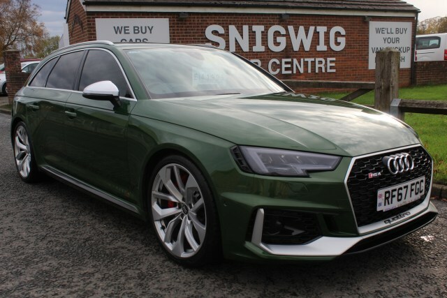 Audi RS4 Avant Tfsi Quattro Green