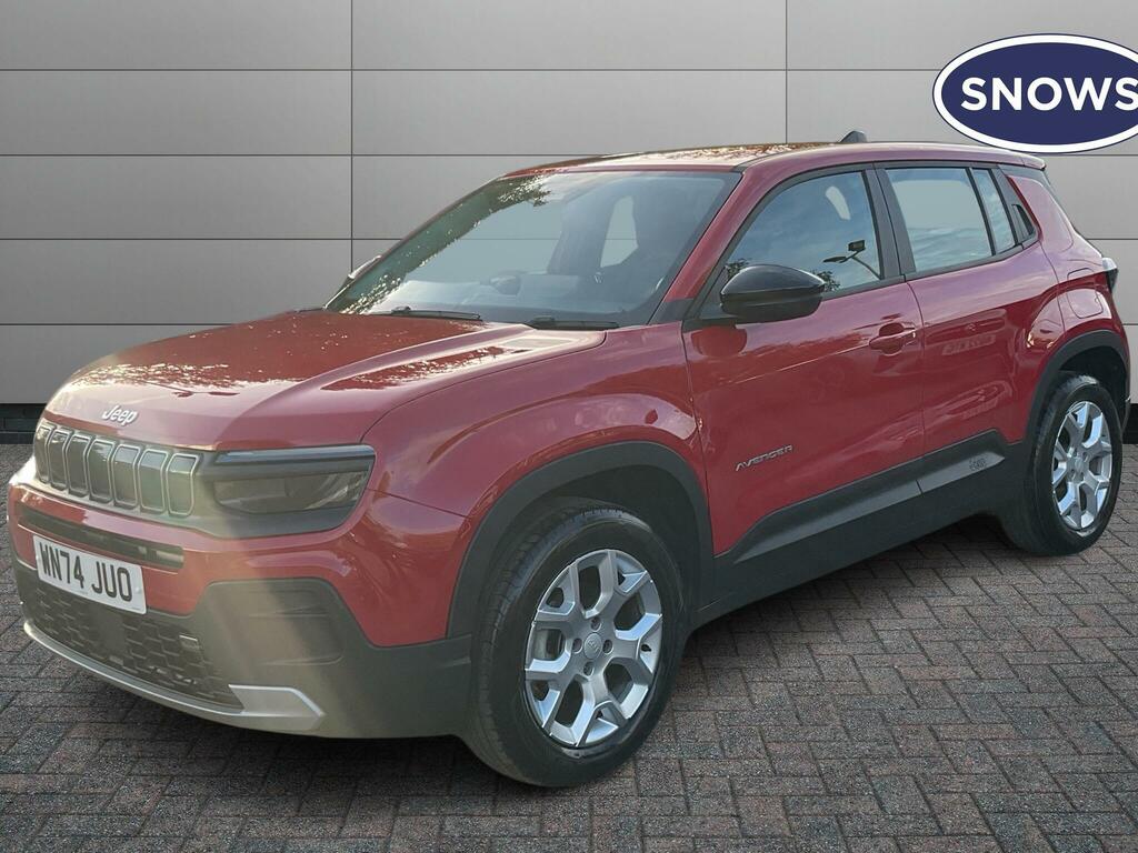 Jeep Avenger 1.2 Altitude Euro 6 Ss WN74JUO Red #3