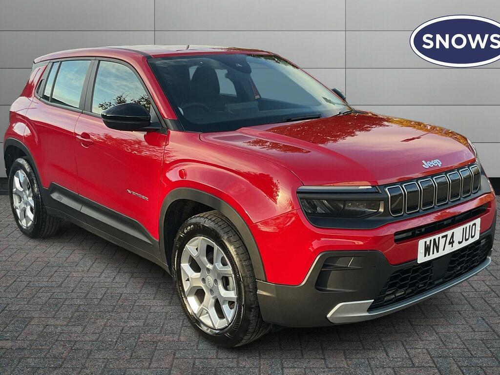 Jeep Avenger 1.2 Altitude Euro 6 Ss Red