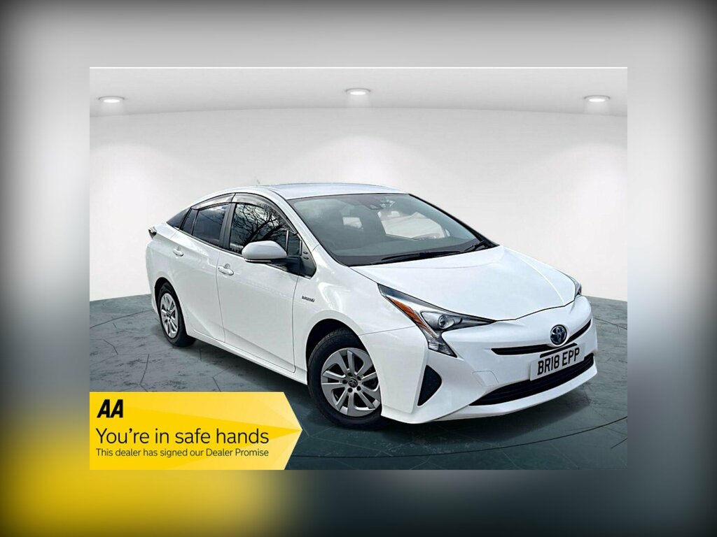 Toyota Prius 1.8 Vvti Excel Euro 6 Ss Cvt White