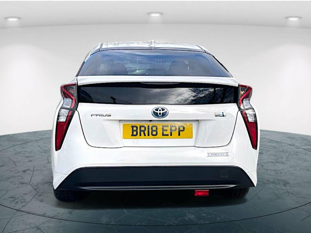 Toyota Prius 1.8 Vvti Excel Euro 6 Ss Cvt BR18EPP White #3