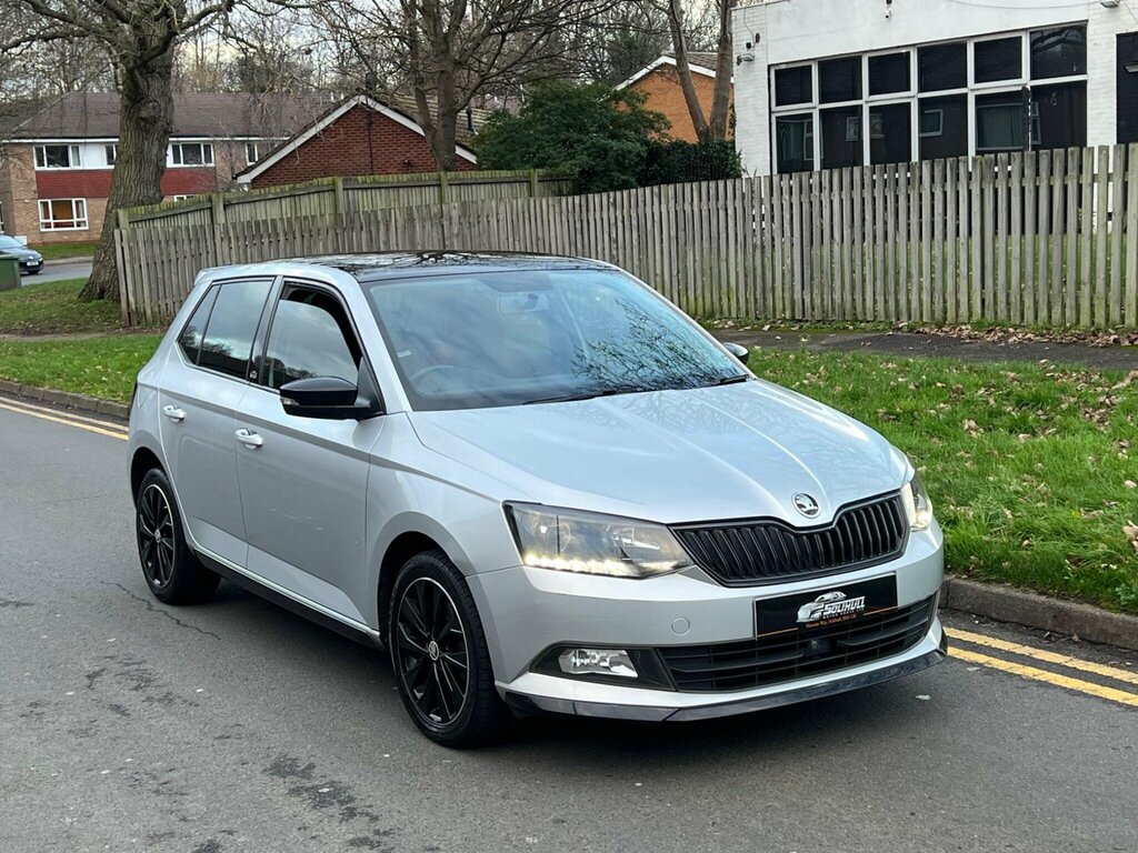 Skoda Fabia 1.2 Tsi Monte Carlo Euro 6 Ss EF66KKY Silver #3