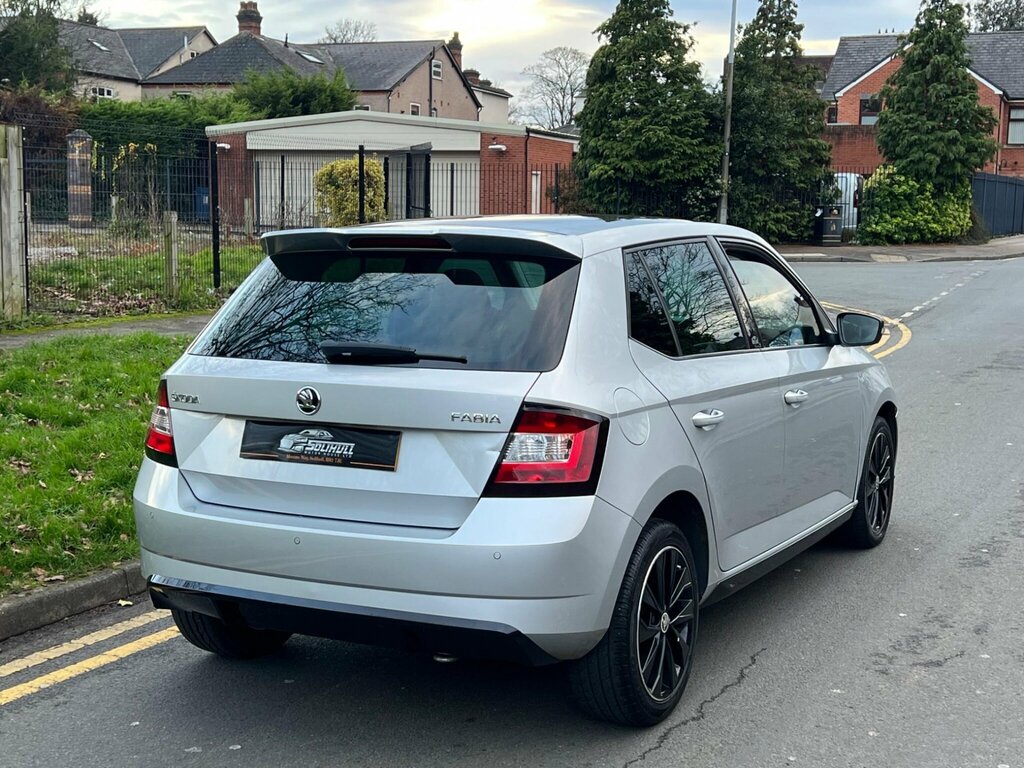 Skoda Fabia 1.2 Tsi Monte Carlo Euro 6 Ss EF66KKY Silver #6