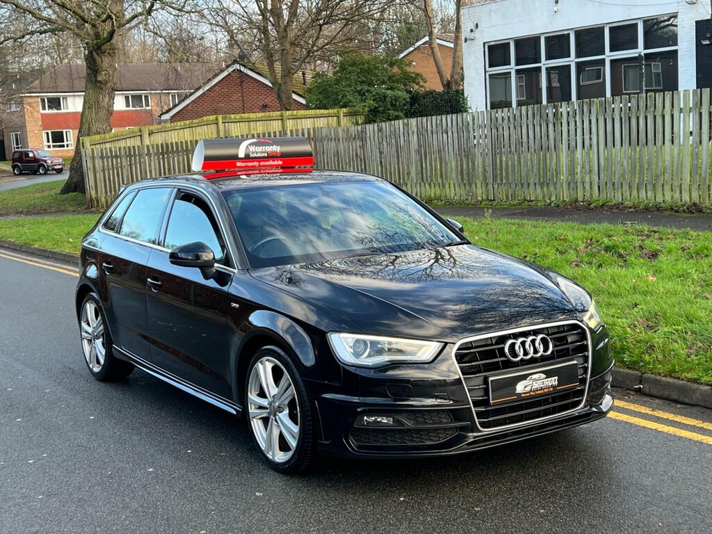Audi A3 2.0 Tdi S Line Sportback Euro 6 Ss NA64BDO Black #3
