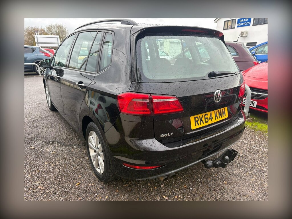Volkswagen Golf SV 1.4 Tsi Bluemotion Tech Se Mpv Dsg Black #4