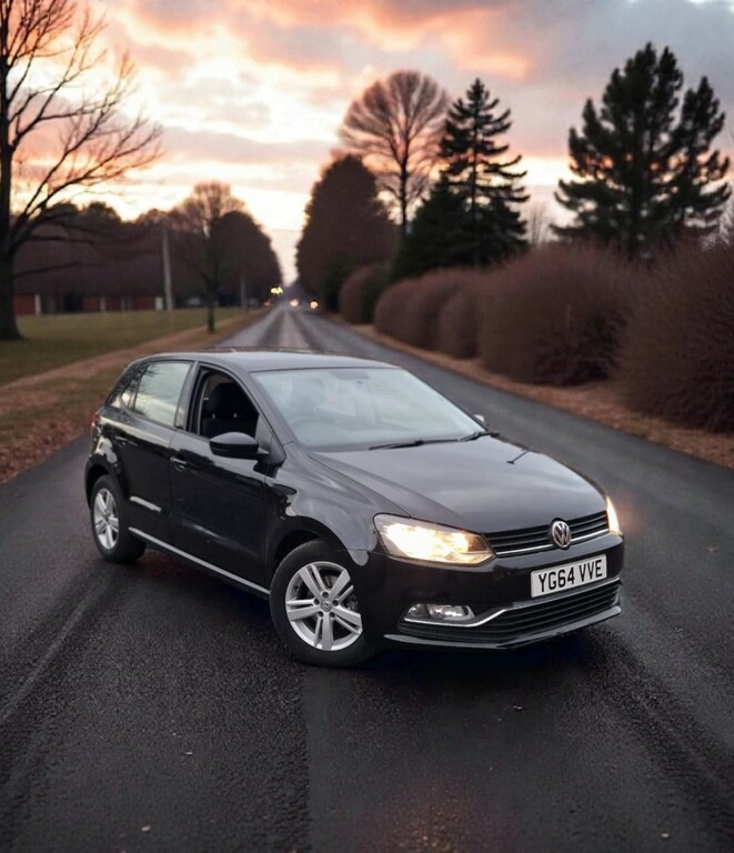 Volkswagen Polo 1.4 Tdi Bluemotion Tech Se 2014 Black