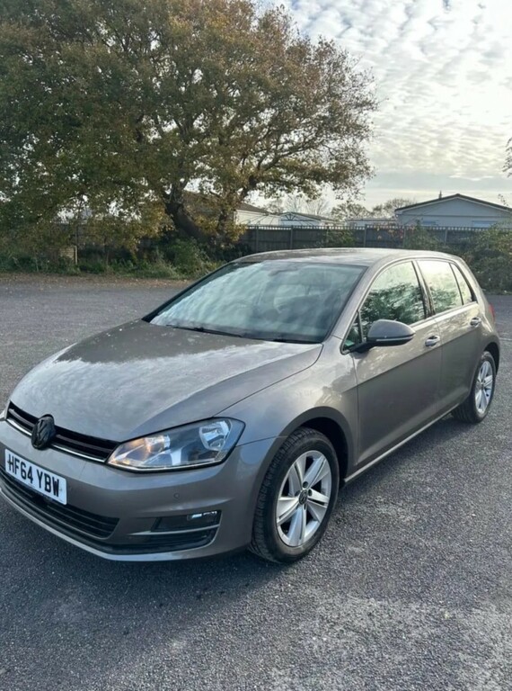 Volkswagen Golf 1.6 Tdi Bluemotion Tech Match 2014 HF64YBW Grey #6