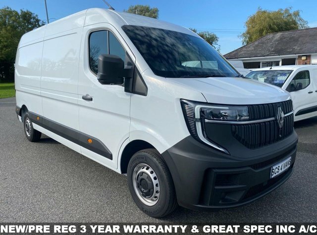 Renault Master Lm35 L3h2 Advance Fwd 2.0Cc 130Ps New Pre Reg White