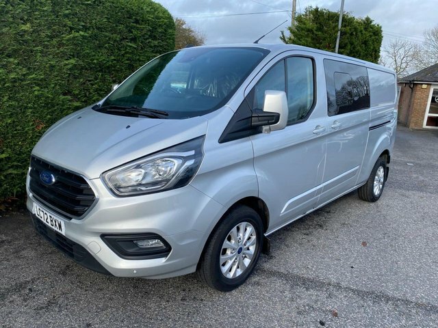 Ford Transit Custom 320 Limited L2 Lwb 6 Seat Dciv 2.0 Ecoblue 130Ps LC72BXW Silver #3