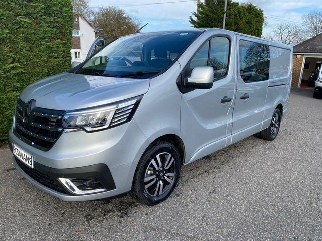 Renault Trafic Ll30 Extra Sport 6 Seat Double Cab Van L2 Lwb 2.0 MA75WVM Grey #3