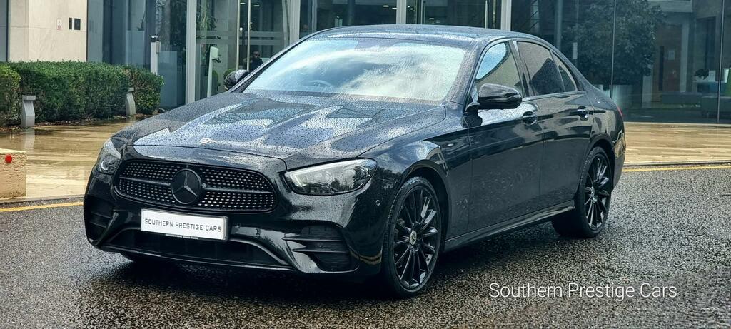 Mercedes-Benz E Class 2.0 E220d Amg Line Night Edition Premium Plus G- CV21RVR Black #5