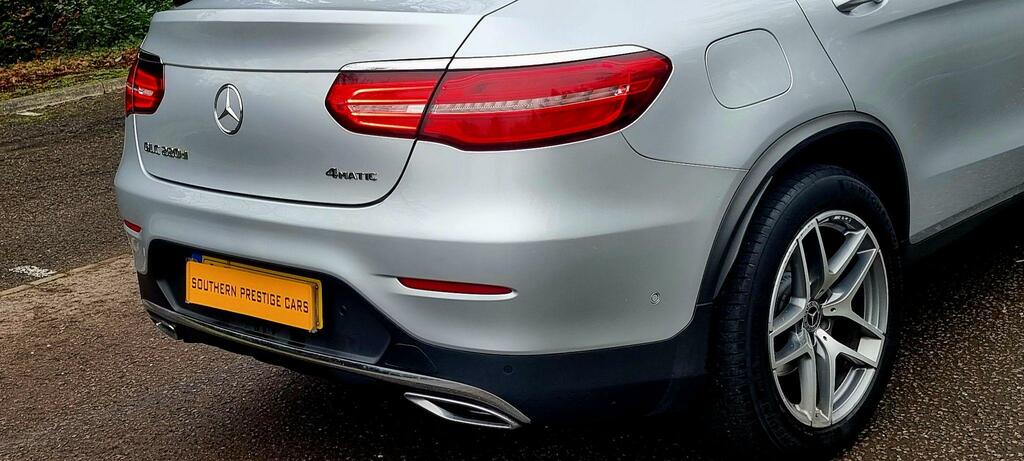 Mercedes-Benz GLC Class 2.1 Glc220d Amg Line Coupe G-tronic 4Matic Euro 6 LL17ULH Silver #6