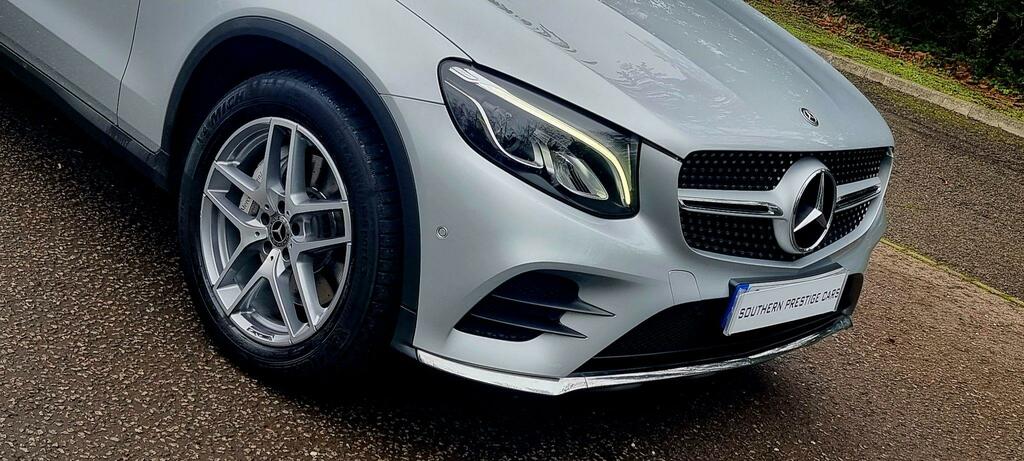 Mercedes-Benz GLC Class 2.1 Glc220d Amg Line Coupe G-tronic 4Matic Euro 6 LL17ULH Silver #3