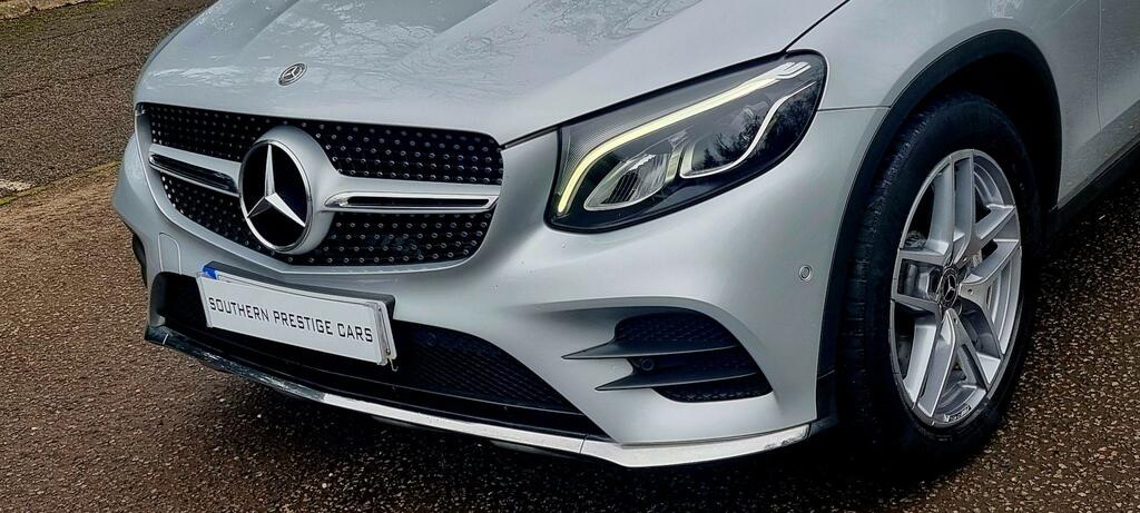 Mercedes-Benz GLC Class 2.1 Glc220d Amg Line Coupe G-tronic 4Matic Euro 6 LL17ULH Silver #4