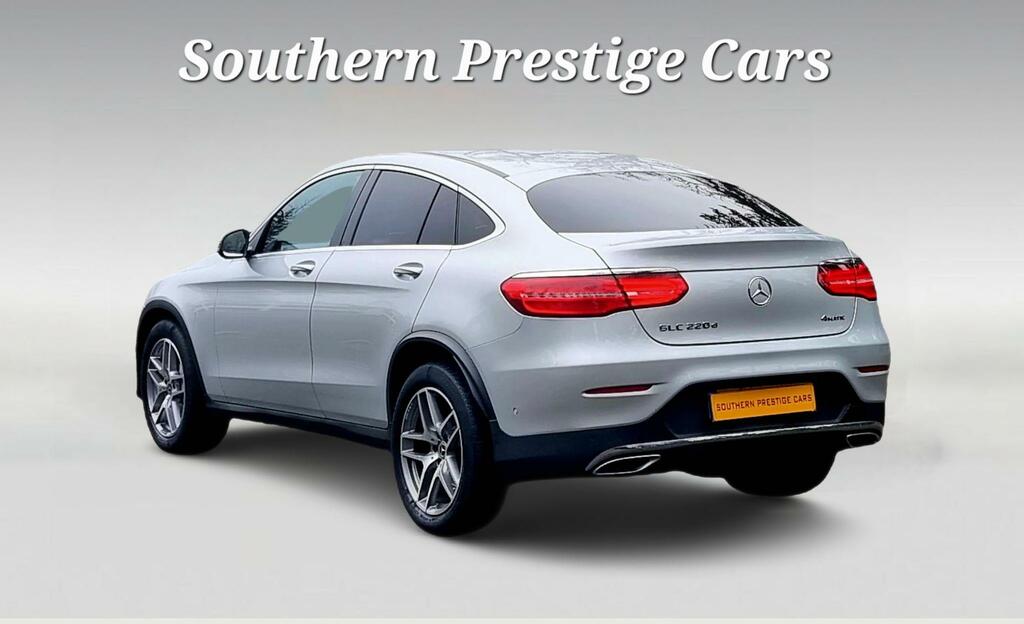 Mercedes-Benz GLC Class 2.1 Glc220d Amg Line Coupe G-tronic 4Matic Euro 6 Silver