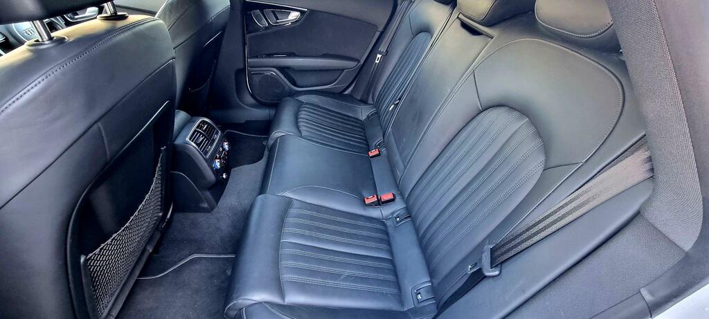 Audi A7 3.0 Tdi V6 Black Edition Sportback S Tronic Quattr SO66KNC White #6