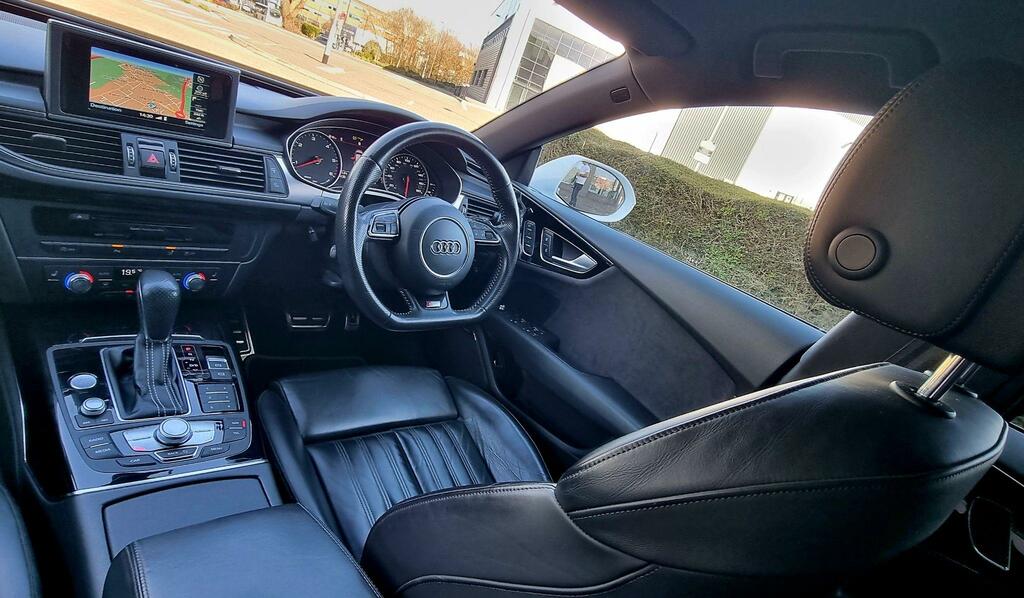Audi A7 3.0 Tdi V6 Black Edition Sportback S Tronic Quattr White