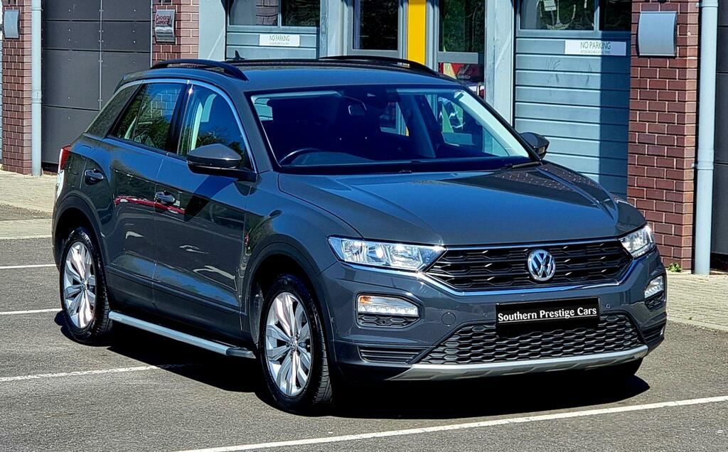 Volkswagen T-Roc 1.0 Tsi Se Euro 6 Ss SP18GBY Grey #5