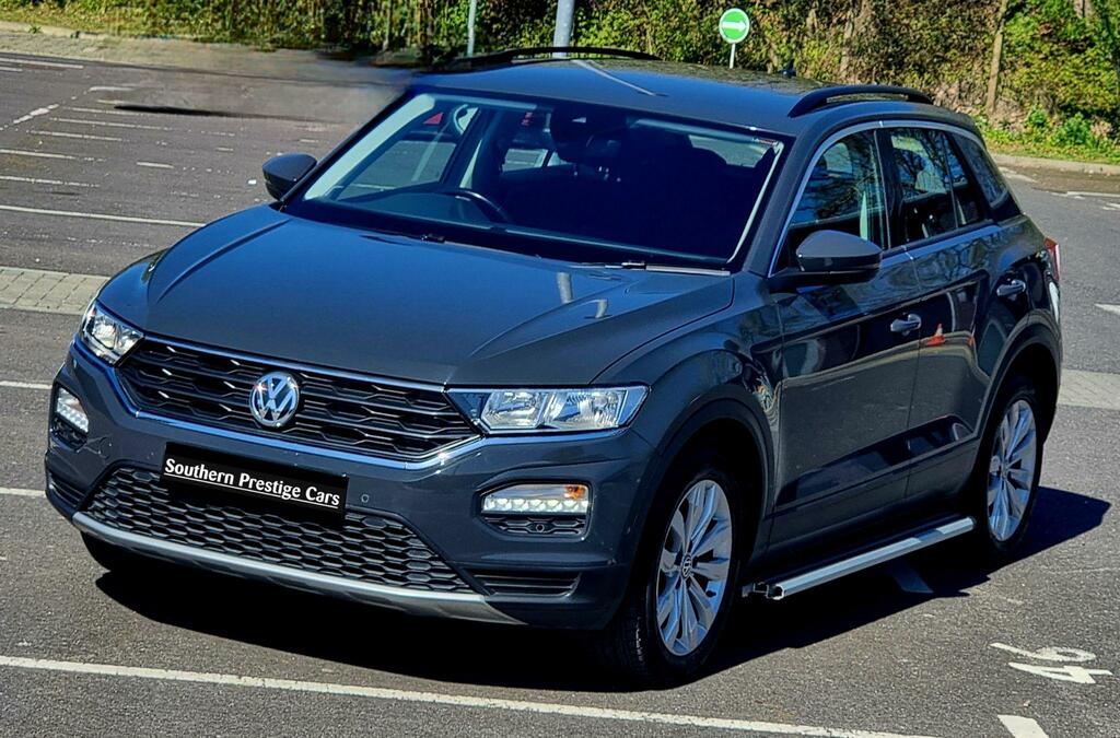 Volkswagen T-Roc 1.0 Tsi Se Euro 6 Ss SP18GBY Grey #4