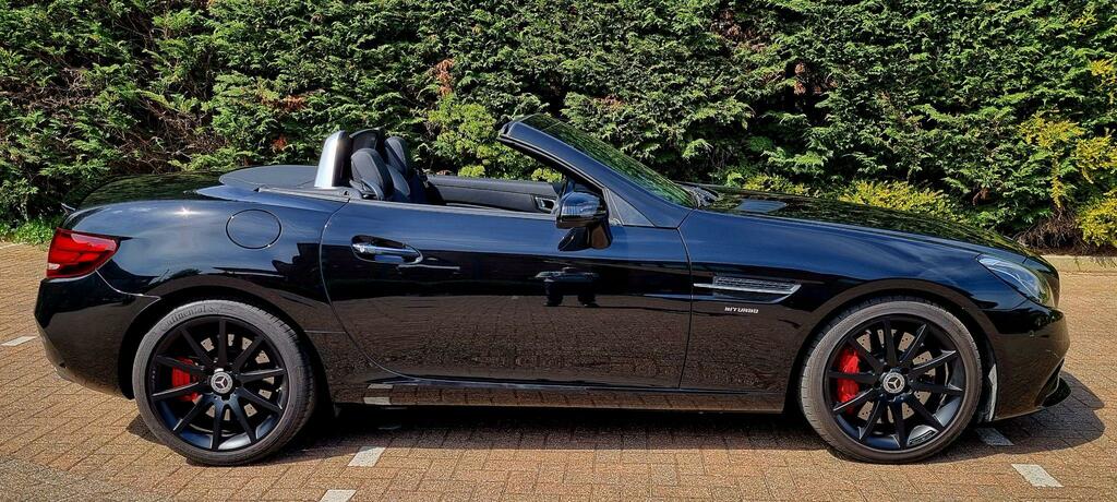 Mercedes-Benz SLC 3.0 Slc43 V6 Amg G-tronic Euro 6 Ss Black #5