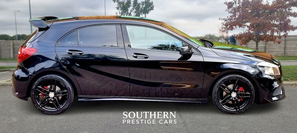 Mercedes-Benz A Class 1.5 A180d Amg Line 7G-dct Euro 6 Ss WA66PJY Black #6