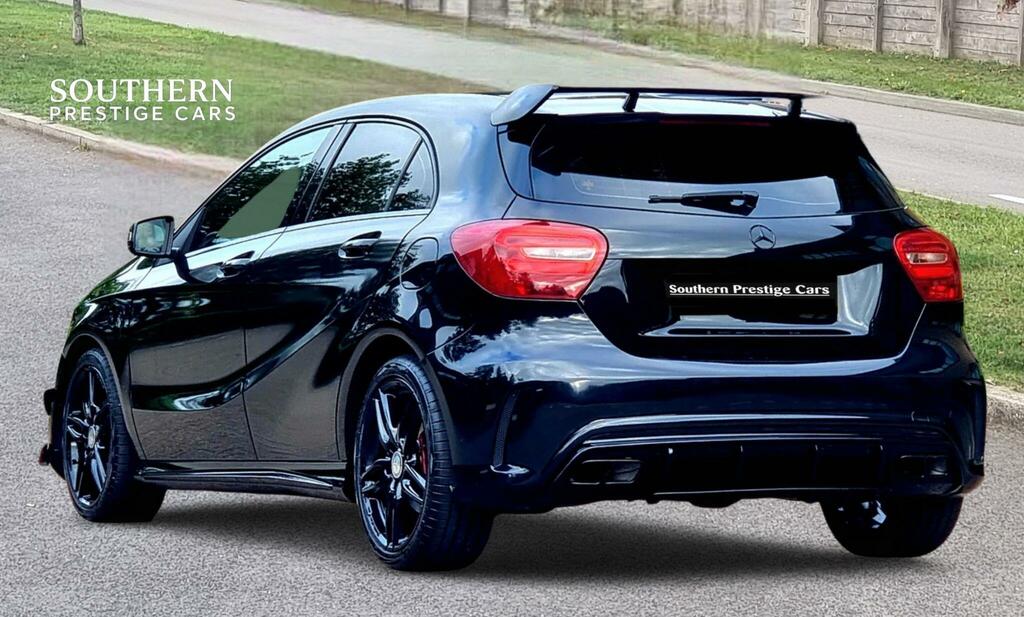 Mercedes-Benz A Class 1.5 A180d Amg Line 7G-dct Euro 6 Ss WA66PJY Black #3