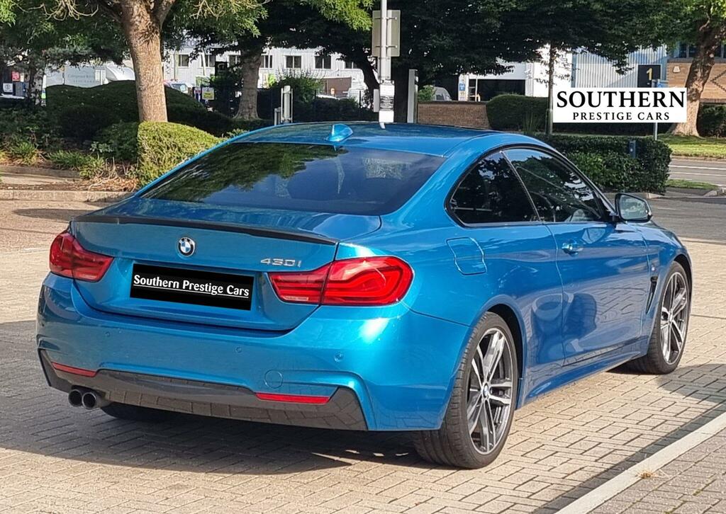 BMW 4 Series 2.0 430I M Sport Euro 6 Ss HN17YMD Blue #5