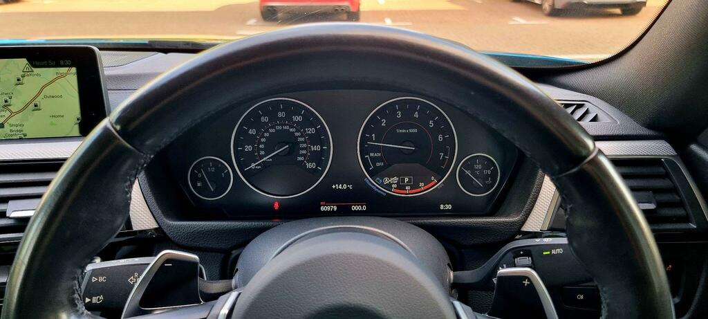 BMW 4 Series 2.0 430I M Sport Euro 6 Ss HN17YMD Blue #4
