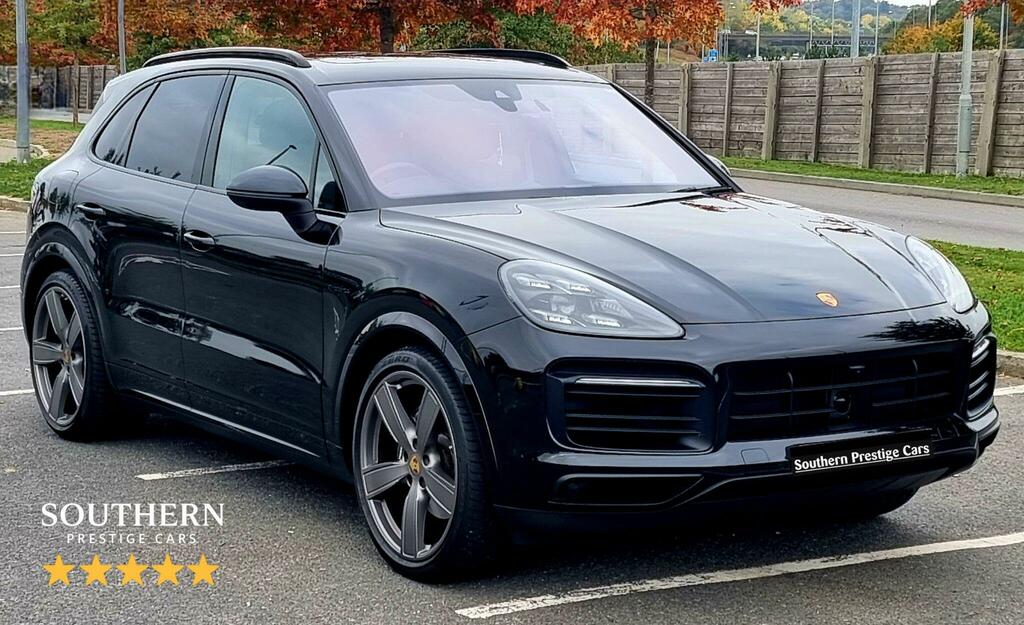Porsche Cayenne 3.0 V6 E-hybrid 17.9Kwh Platinum Edition Tiptronic Y5EEK Black #6