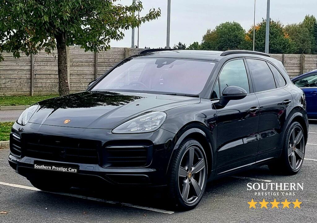 Porsche Cayenne 3.0 V6 E-hybrid 17.9Kwh Platinum Edition Tiptronic Y5EEK Black #5