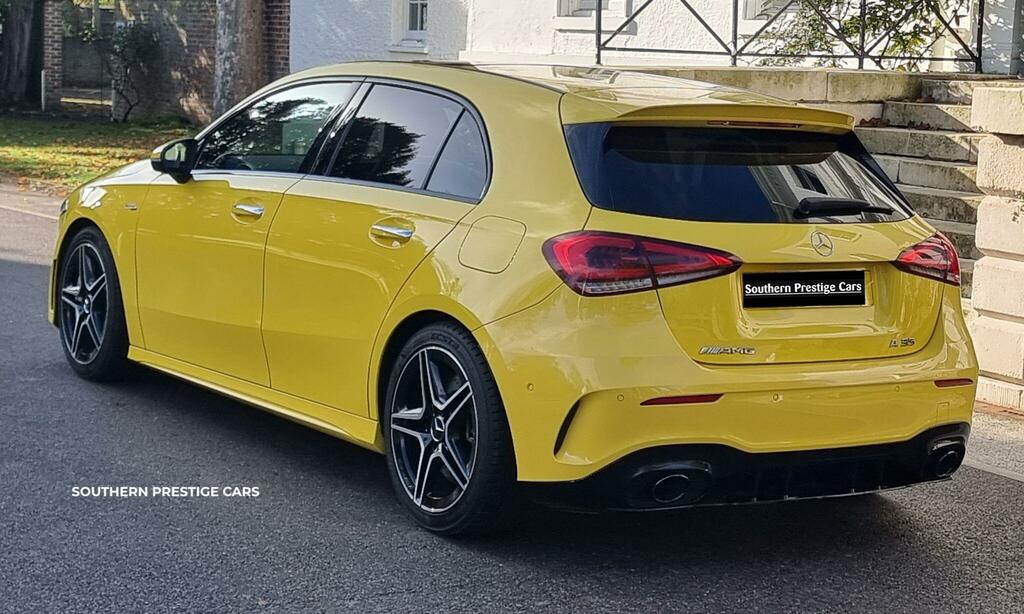 Mercedes-Benz A Class 2.0 A35 Amg Premium Plus Spds Dct 4Matic Euro 6 OV69KCN Yellow #3