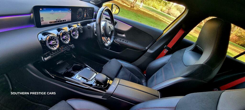 Mercedes-Benz A Class 2.0 A35 Amg Premium Plus Spds Dct 4Matic Euro 6 OV69KCN Yellow #2