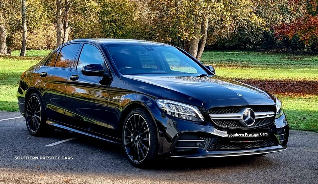 Mercedes-Benz C Class 3.0 C43 V6 Amg G-tronic 4Matic Euro 6 Ss MK19OJF Black #6