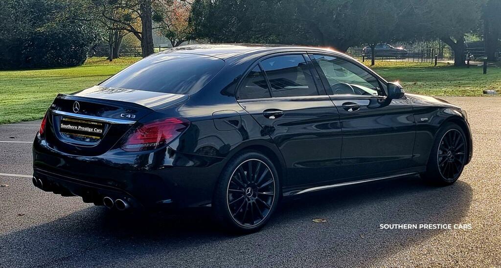 Mercedes-Benz C Class 3.0 C43 V6 Amg G-tronic 4Matic Euro 6 Ss MK19OJF Black #5