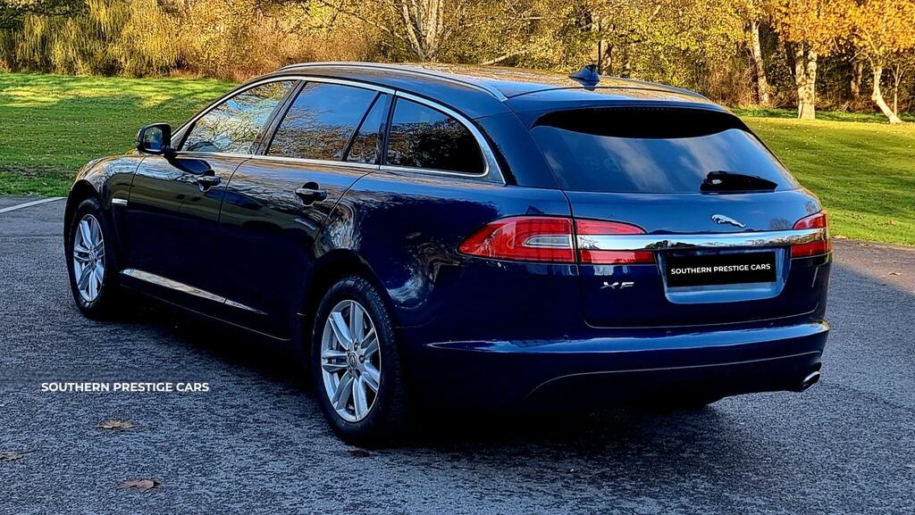 Jaguar XF 2.2D Luxury Sportbrake Euro 5 Ss Blue #4