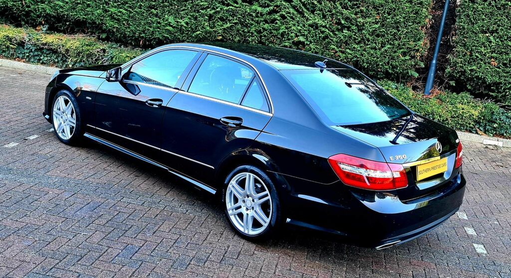Mercedes-Benz E Class 3.0 E350 Cdi V6 Blueefficiency Sport G-tronic Eur  Black #3