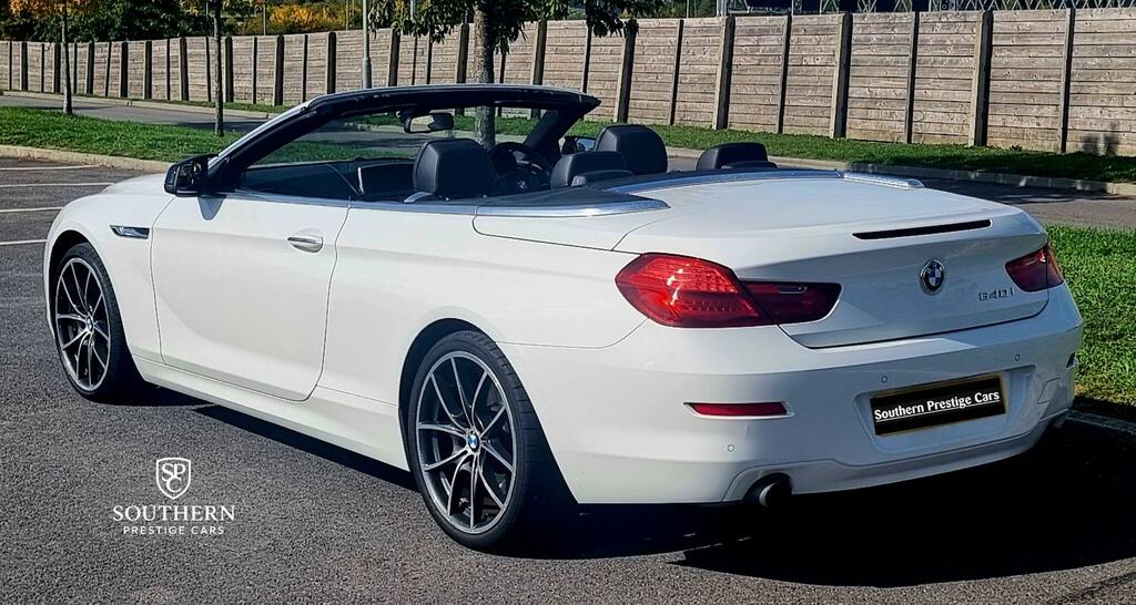BMW 6 Series 3.0 640I Se Steptronic Euro 5 Ss White #3