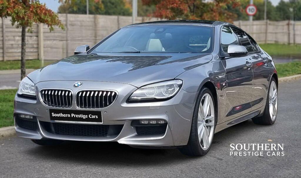 BMW 6 Series Gran Coupe 3.0 640D M Sport Euro 6 Ss Grey #5