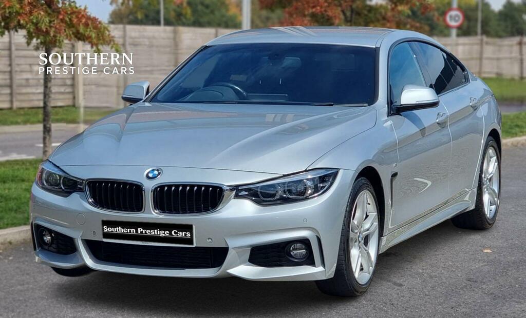 BMW 4 Series Gran Coupe 3.0 430D M Sport Euro 6 Ss Silver #5