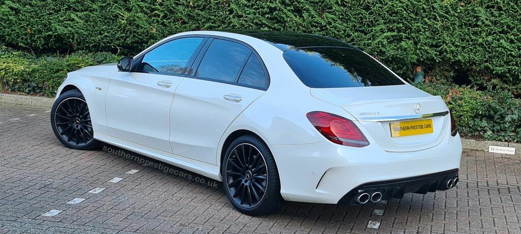Mercedes-Benz C Class 3.0 C43 V6 Amg Premium Plus G-tronic 4Matic Eur White #3